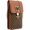 Telforceone PHONE BAG MOUSE 19*12*2 CM BROWN