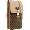 Telforceone PHONE BAG MOUSE 19*12*2 CM CARAMEL