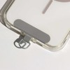 TFO Telforceone Phone insert metallic sidabrinis