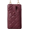 Telforceone QUILTED PHONE BAG 19*10,5*2CM Raudonas