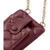 Telforceone QUILTED PHONE BAG 19*10,5*2CM Raudonas