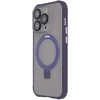 Dėklas Telforceone Ring Secure Mag Case for iPhone 15 Plus 6,7" violetinė