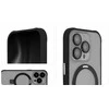 Dėklas Telforceone Ring Secure Mag Case for iPhone 15 Pro 6,1" juodas