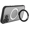 Dėklas Telforceone Ring Secure Mag Case for iPhone 15 Plus 6,7" juodas