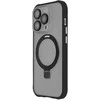 Dėklas Telforceone Ring Secure Mag Case for iPhone 15 Plus 6,7" juodas