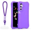 Dėklas Telforceone Safepop case with strap for Samsung Galaxy A16 4G / A16 5G violetinė