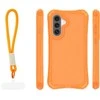 Dėklas Telforceone Safepop case with strap for Samsung Galaxy A57 5G oranžinis