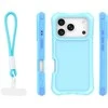 Dėklas Telforceone Safepop case with strap for iPhone 17 Pro Max 6,9" mėlynas