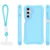 Dėklas Telforceone Safepop case with strap for Samsung Galaxy A16 4G / A16 5G mėlynas