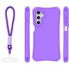 Dėklas Telforceone Safepop case with strap for Samsung Galaxy A16 4G / A16 5G violetinė