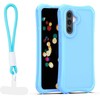 Dėklas Telforceone Safepop case with strap for Samsung Galaxy A36 5G / A56 5G / A37 5G mėlynas