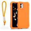 Telforceone „Safepop“ dėklas su dirželiu, skirtas „iPhone 11“, oranžinis