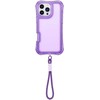 Dėklas Telforceone Safepop case with strap for Samsung Galaxy S26 Plus violetinė