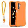 Dėklas Telforceone Safepop case with strap for A17 4G / A17 5G / A26 5G oranžinis
