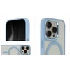 Dėklas Telforceone Satin Elegant Mag Case for iPhone 14 6,1" mėlynas