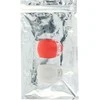 Telforceone Setty bike lamps silicone set front baltas + rear red LR-01