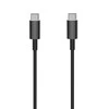 Setty laidas USB-C – USB-C 1,0 m 3A juodas