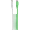 Telforceone Setty USB-C - USB-C 1,5 m 3A KGC-C-1.5320 mėtinės-baltos spalvos gradientas