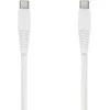 Telforceone USB-C - USB-C jungties laidas 1,5 m 20W KNC-C-1.52000 baltas