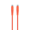 TelForceone Setty kabelis USB-C - USB-C 1,5 m 2,1A KSC-C-1.5210 oranžinis