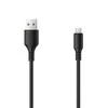 TelForceone Setty kabelis USB - microUSB 1,0 m 1A juodas NAUJIENA