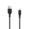 TelForceone Setty kabelis USB - microUSB 3,0 m 2A juodas NAUJIENA