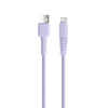 TelForceone Setty kabelis USB - USB-C 1,5 m 2,1A KSA-C-1.529 alyvinis