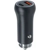 Telforceone „Setty“ automobilinis įkroviklis USB-A + USB-C 20W CC-AC-201, juodas
