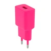 TelForceone Setty įkroviklis 1x USB 2,4A LSIM-A-126 rožinės spalvos