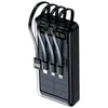 Telforceone Setty solar power bank SLR-120 20000 mAh juodas