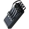 Telforceone Setty solar power bank SLR-120 20000 mAh juodas