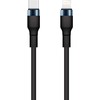 TelForceone "Setty" USB-C - "Lightning" kabelis 1 m 3A KSC-L-131 juodas
