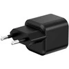 Setty sieninis įkroviklis USB-A + USB-C 35W LSGaN-AC-351 juodas