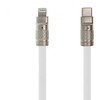 Telforceone Setty Zink kabelis USB-C - Lightning 1,2 m 27W KZC-L-1.2270 baltas
