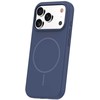 Dėklas Telforceone Silicone Thin Mag case for iPhone 17 Pro 6,3" dark mėlynas
