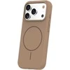 Dėklas Telforceone Silicone Thin Mag case for iPhone 17 Pro Max 6,9" ruda