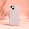 Dėklas Telforceone Silicone Thin Mag case for iPhone 15 Pro Max 6,7" light pink