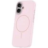 Dėklas Telforceone Silicone Thin Mag case for iPhone 16e / 17e light pink