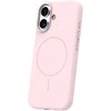 Dėklas Telforceone Silicone Thin Mag case for iPhone 17 6,3" light pink