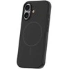 Telforceone Plonas silikoninis „Magsafe“ dėklas, skirtas „iPhone 16 Pro Max“, juodas