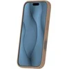 Dėklas Telforceone Silicone Thin Mag case for iPhone 16 Pro 6,3" ruda