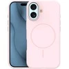 Dėklas Telforceone Silicone Thin Mag case for iPhone 17 6,3" light pink