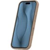 Dėklas Telforceone Silicone Thin Mag case for iPhone 17 6,3" ruda