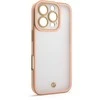 Dėklas Telforceone Silky Gold case for iPhone 16 6,1" pink
