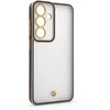 Dėklas Telforceone Silky Gold case for Oppo Reno 13F 5G (Global) / 13FS 5G mėlynas
