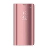 TelForceone Smart Clear View dėklas skirtas Samsung Galaxy A13 4G, rožinis