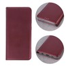 Reach Pasiekite Dėklas Smart Magnetic Xiaomi Redmi 11A/12C/Poco C55 bordo