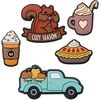 Telforceone Sticker 3D pumpkin spice 5 pcs set