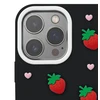 Dėklas Telforceone Strawberry case for iPhone 11 juodas