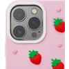 Dėklas Telforceone Strawberry case for iPhone 13 / 14 / 15 6,1" pink